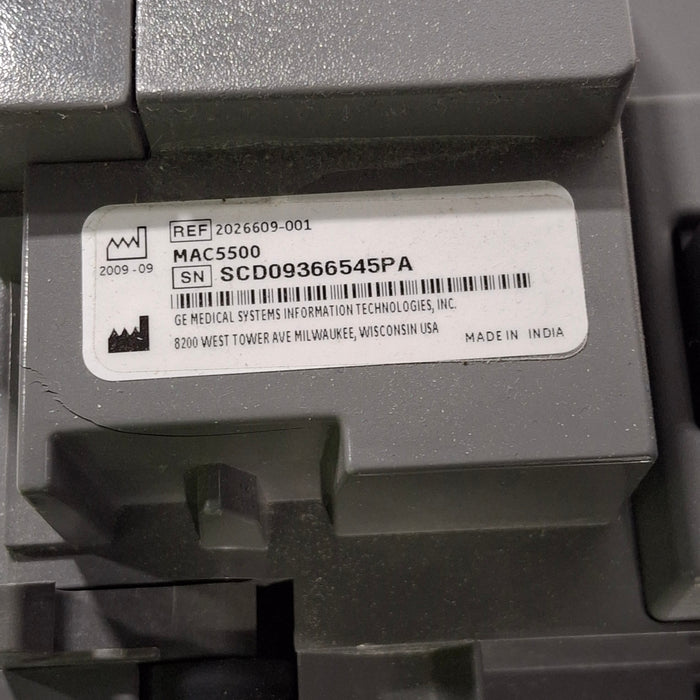GE Healthcare GE Healthcare MAC 5500 ECG without CAM Module Cardiology reLink Medical