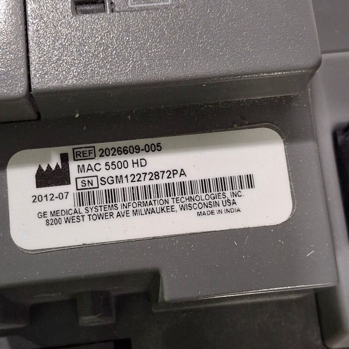GE Healthcare MAC 5500 HD ECG without CAM Module