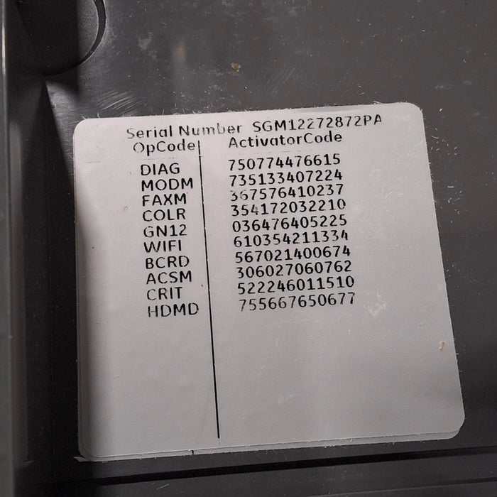 GE Healthcare MAC 5500 HD ECG without CAM Module