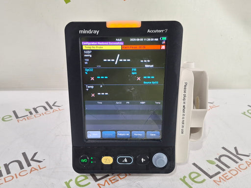 Mindray Mindray Accutorr 7 Vital Signs Monitor Patient Monitors reLink Medical