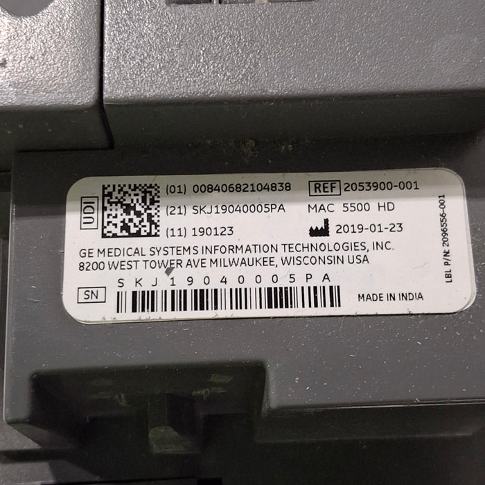 GE Healthcare GE Healthcare MAC 5500 HD ECG without CAM Module Cardiology reLink Medical
