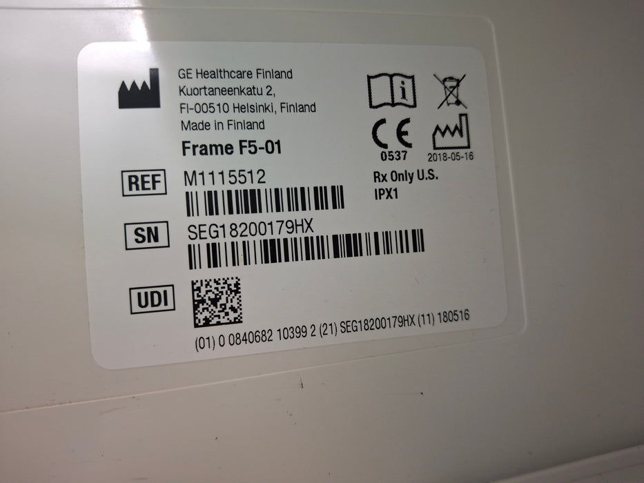 GE Healthcare F5-01 Carescape Module Frame