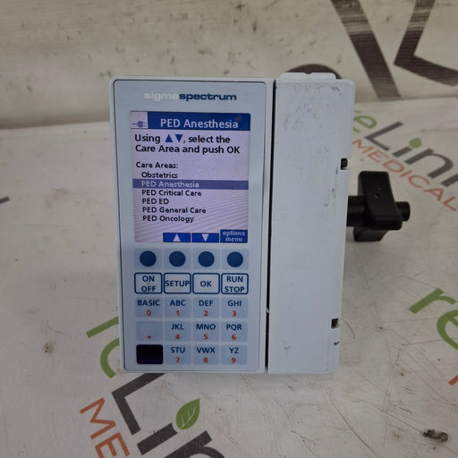 Baxter Baxter Sigma Spectrum 8.00.03 w/o Battery Infusion Pump Infusion Pumps reLink Medical