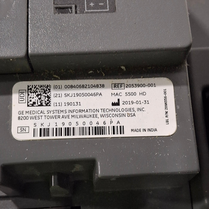 GE Healthcare GE Healthcare MAC 5500 HD ECG without CAM Module Cardiology reLink Medical