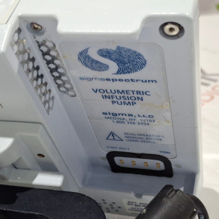 Baxter Baxter Sigma Spectrum 6.05.13 without Battery Infusion Pump Infusion Pump reLink Medical