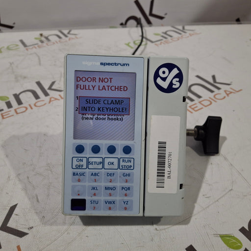 Baxter Baxter Sigma Spectrum 6.05.13 without Battery Infusion Pump Infusion Pump reLink Medical