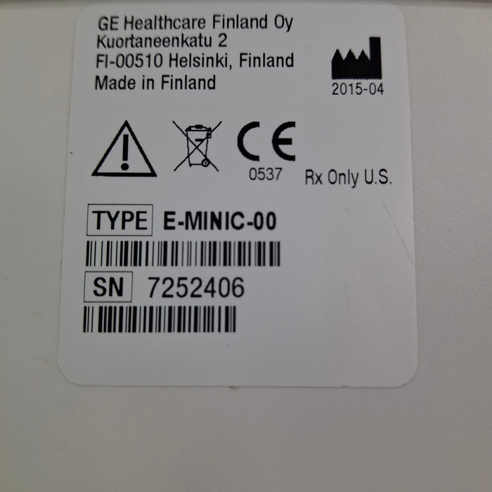 GE Healthcare GE Healthcare E-miniC-00 CO2 Module Patient Monitors reLink Medical