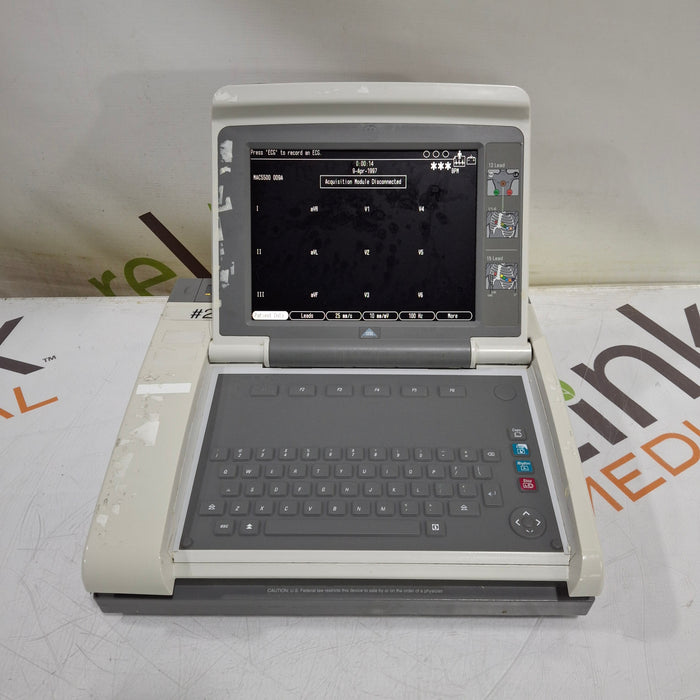 GE Healthcare GE Healthcare MAC 5500 ECG without CAM Module Cardiology reLink Medical