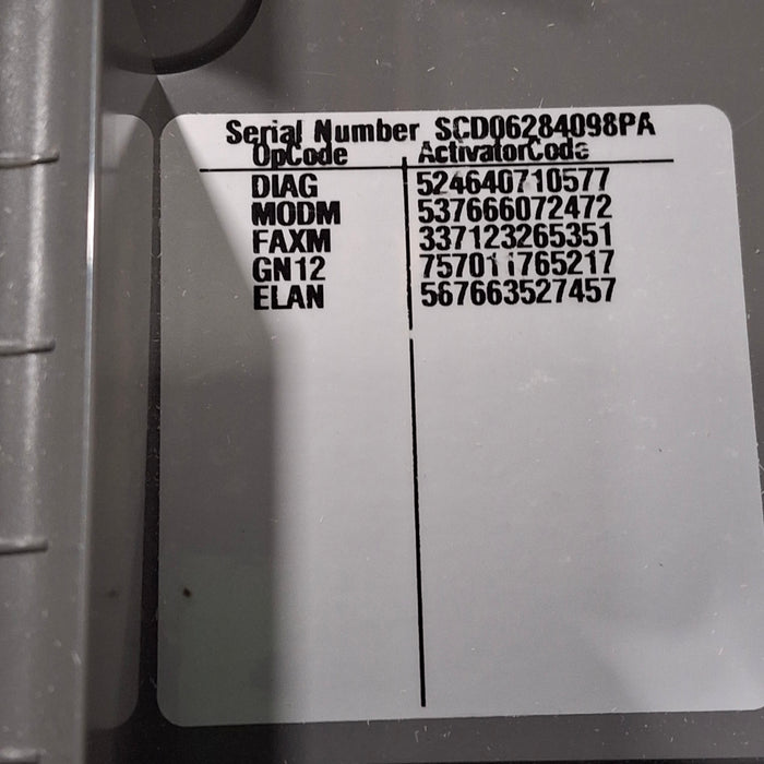 GE Healthcare GE Healthcare MAC 5500 ECG without CAM Module Cardiology reLink Medical