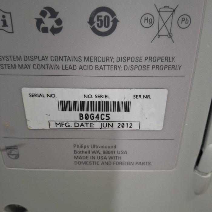 Philips Philips IE33 F-G Cart Ultrasound Ultrasound reLink Medical