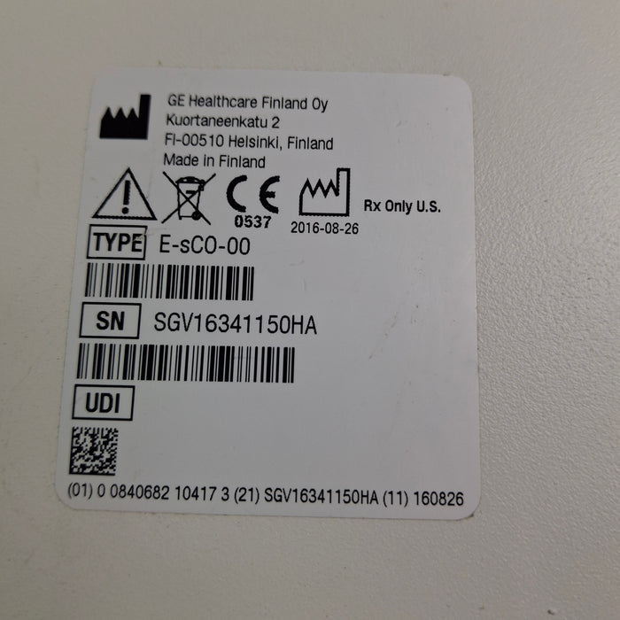 GE Healthcare GE Healthcare E-sCO-00 Respiratory Module Patient Monitors reLink Medical