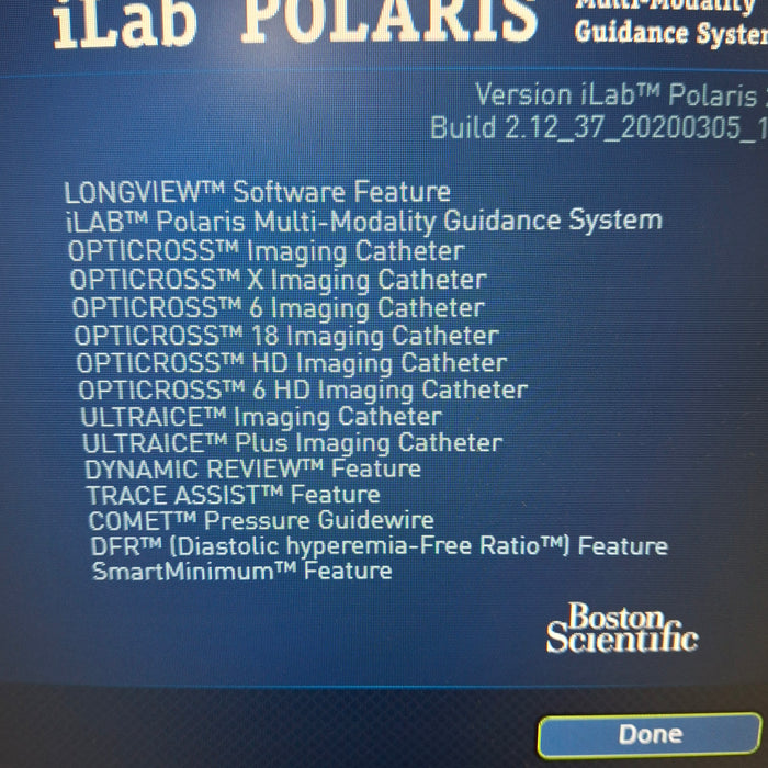 Boston Scientific iLab Polaris Multi-Modality Guidance System