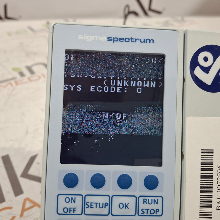 Baxter Baxter Sigma Spectrum w/ A/B/G/N Battery Infusion Pump Infusion Pump reLink Medical