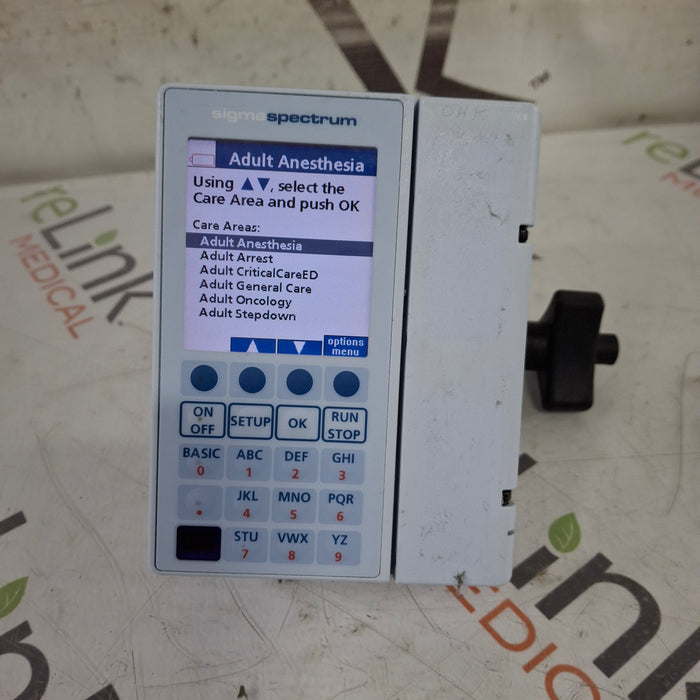 Baxter Baxter Sigma Spectrum 8.00.03 w/o Battery Infusion Pump Infusion Pump reLink Medical