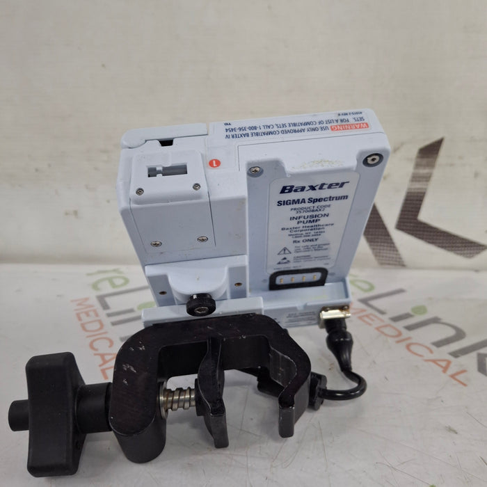 Baxter Baxter Sigma Spectrum 8.00.03 w/o Battery Infusion Pump Infusion Pump reLink Medical