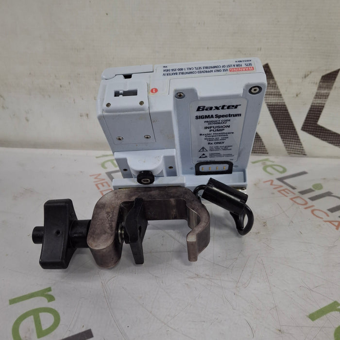 Baxter Baxter Sigma Spectrum 8.00.03 w/o Battery Infusion Pump Infusion Pump reLink Medical