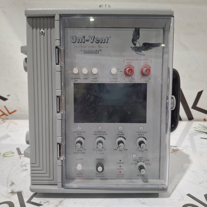 Impact Instrumentation Inc. Impact Instrumentation Inc. Uni-Vent 754 Portable Ventilator Respiratory reLink Medical