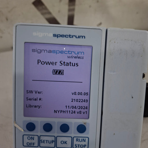Baxter Baxter Sigma Spectrum 8.00.05 w/o Battery Infusion Pump Infusion Pump reLink Medical
