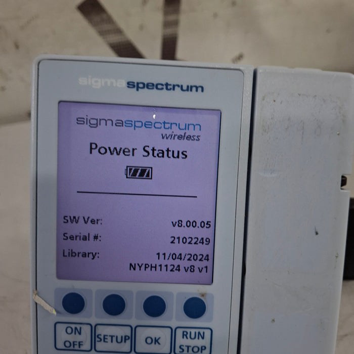 Baxter Baxter Sigma Spectrum 8.00.05 w/o Battery Infusion Pump Infusion Pump reLink Medical