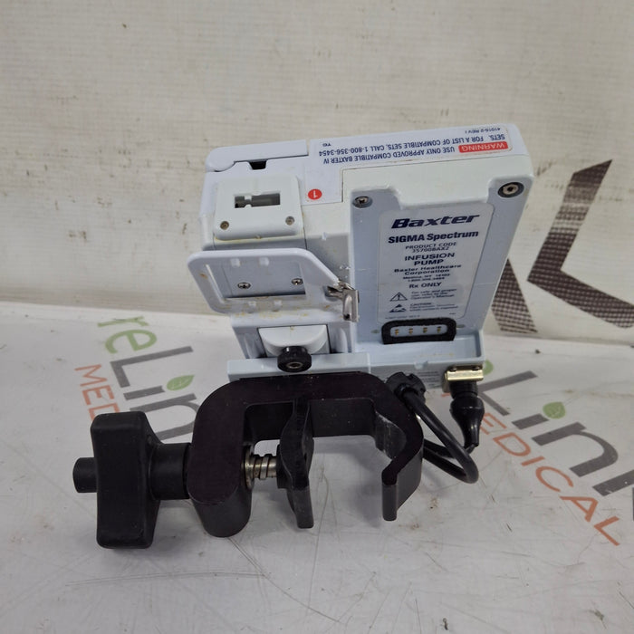 Baxter Baxter Sigma Spectrum 8.00.05 w/o Battery Infusion Pump Infusion Pump reLink Medical
