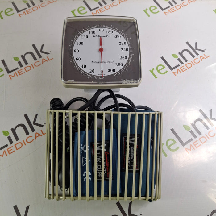 WA BAUM WA BAUM Sphygmomanometer Blood Pressure Monitor Diagnostic Exam Equipment reLink Medical