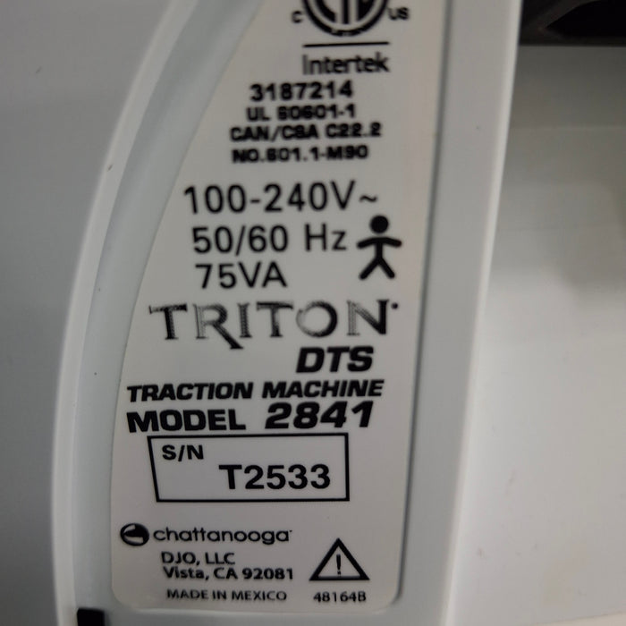 Chattanooga Group Triton DTS 2841 Traction Machine