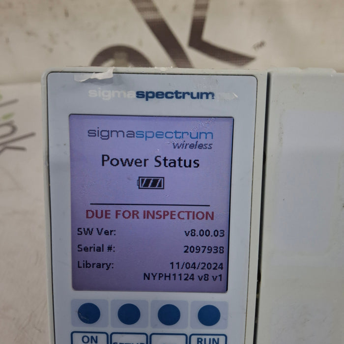 Baxter Baxter Sigma Spectrum 8.00.03 w/o Battery Infusion Pump Infusion Pump reLink Medical