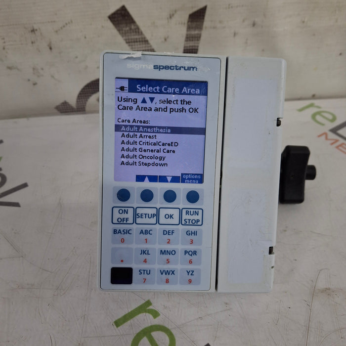Baxter Baxter Sigma Spectrum 8.00.03 w/o Battery Infusion Pump Infusion Pump reLink Medical
