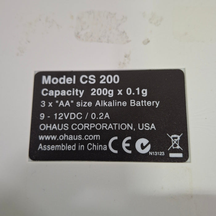 Ohaus Ohaus CS200 Compact Scale Research Lab reLink Medical