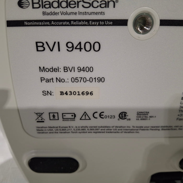 Verathon Medical, Inc Verathon Medical, Inc BVI 9400 Bladderscan Surgical Equipment reLink Medical