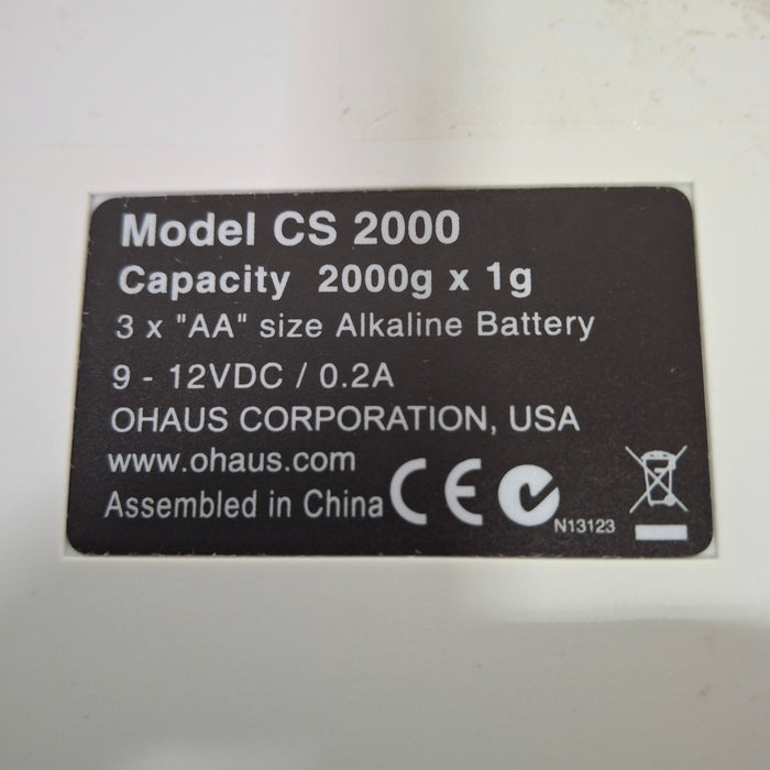 Ohaus Ohaus CS200 Compact Scale Research Lab reLink Medical