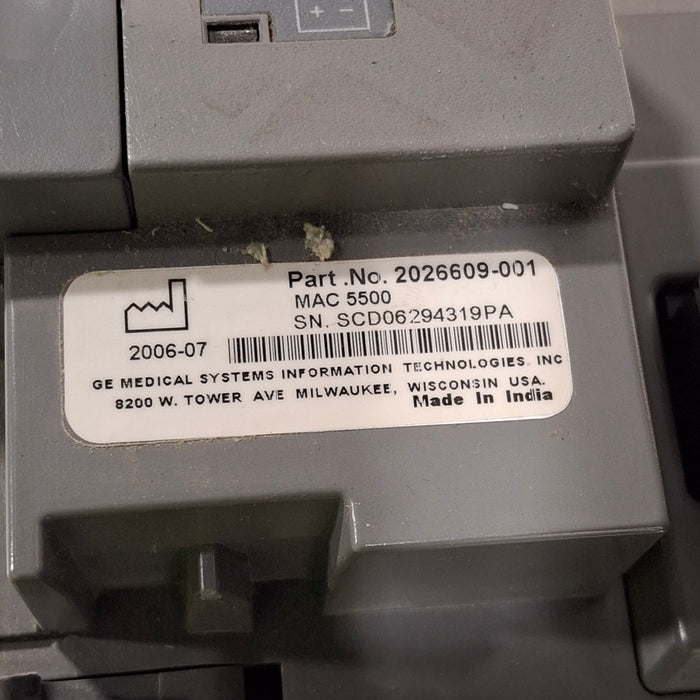 GE Healthcare MAC 5500 ECG without CAM Module