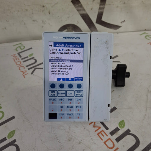 Baxter Baxter Sigma Spectrum 8.00.03 w/o Battery Infusion Pump Infusion Pump reLink Medical