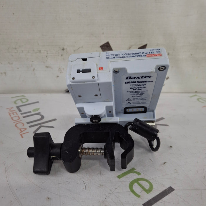 Baxter Baxter Sigma Spectrum 8.00.03 w/o Battery Infusion Pump Infusion Pump reLink Medical