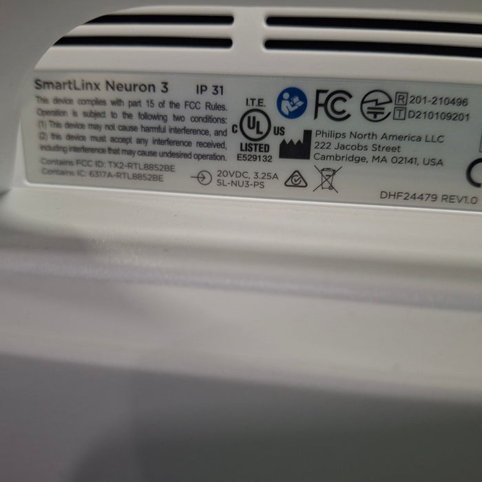 Smartlinx Inc Capsule Technologies Neuron 3 Monitor