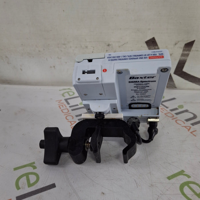 Baxter Baxter Sigma Spectrum 8.01.00 w/o Battery Infusion Pump Infusion Pump reLink Medical