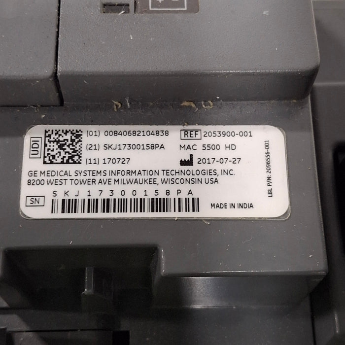 GE Healthcare GE Healthcare MAC 5500 HD ECG without CAM Module Cardiology reLink Medical