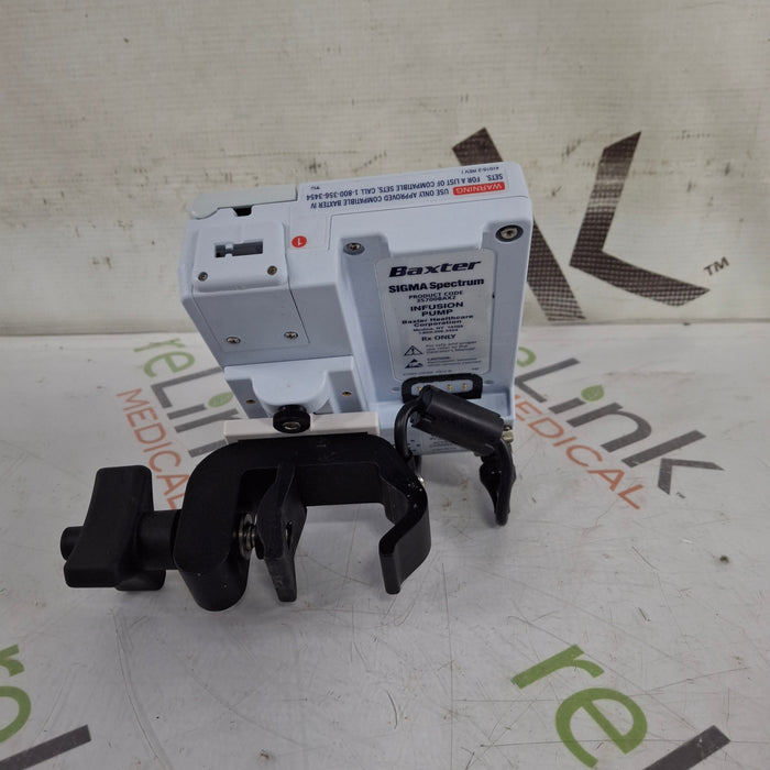 Baxter Baxter Sigma Spectrum 8.01.00 w/o Battery Infusion Pump Infusion Pump reLink Medical