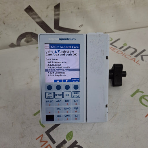 Baxter Baxter Sigma Spectrum 8.00.03 w/o Battery Infusion Pump Infusion Pump reLink Medical
