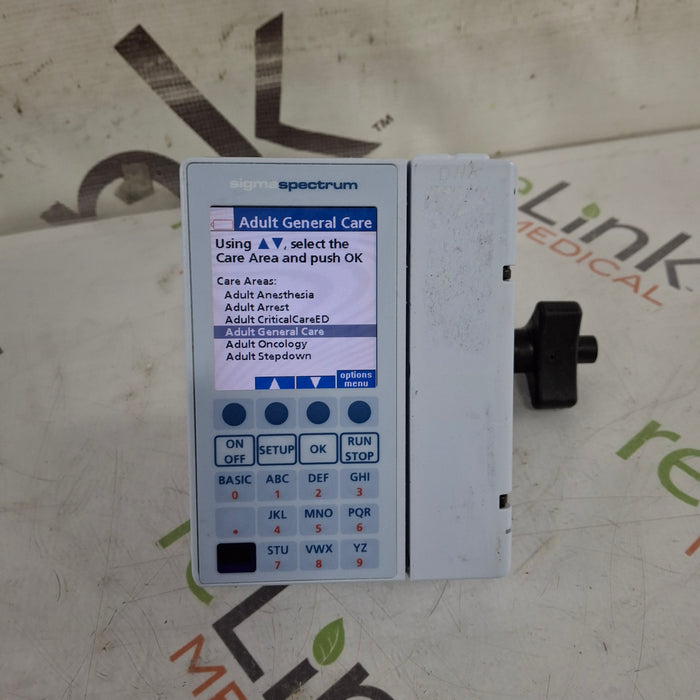 Baxter Baxter Sigma Spectrum 8.00.03 w/o Battery Infusion Pump Infusion Pump reLink Medical