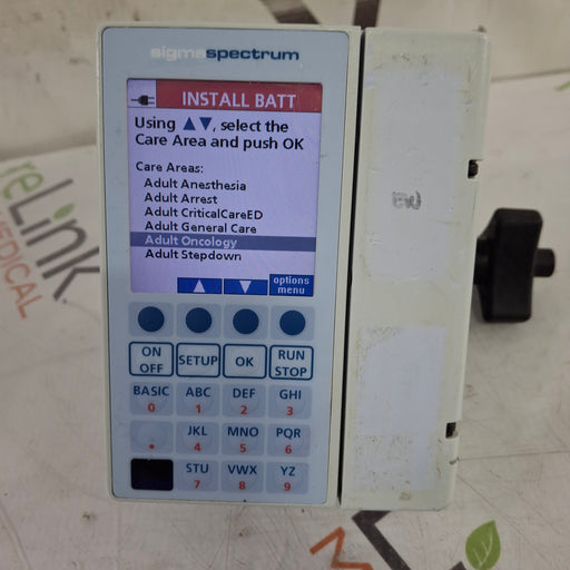 Baxter Baxter Sigma Spectrum 8.00.03 w/o Battery Infusion Pump Infusion Pumps reLink Medical
