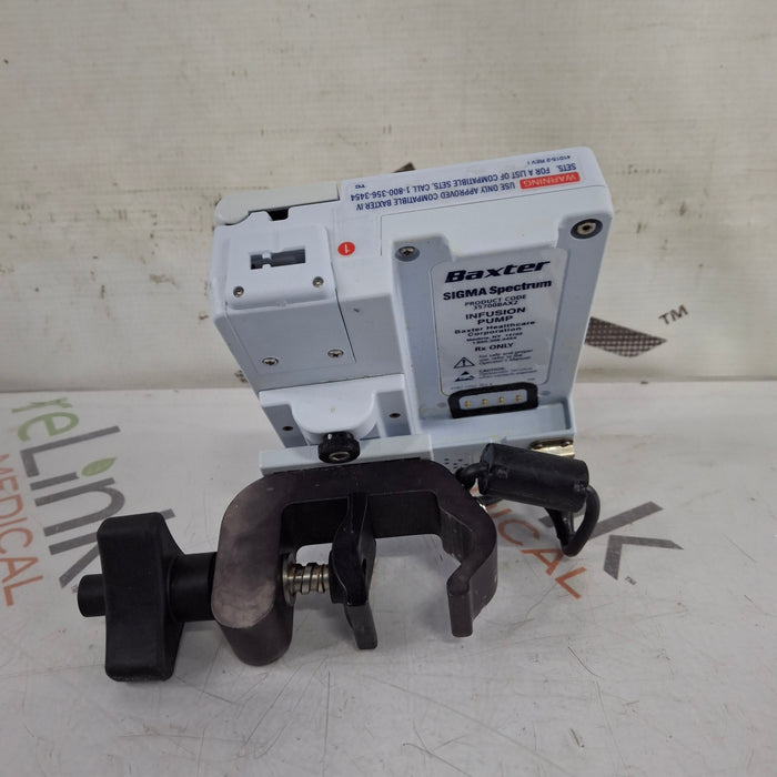 Baxter Baxter Sigma Spectrum 8.01.00 w/o Battery Infusion Pump Infusion Pump reLink Medical