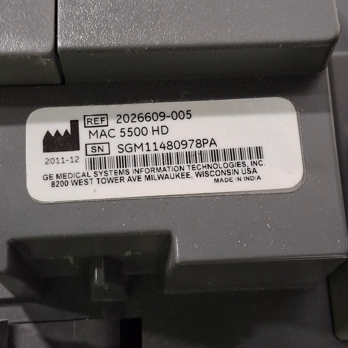 GE Healthcare MAC 5500 HD ECG without CAM Module