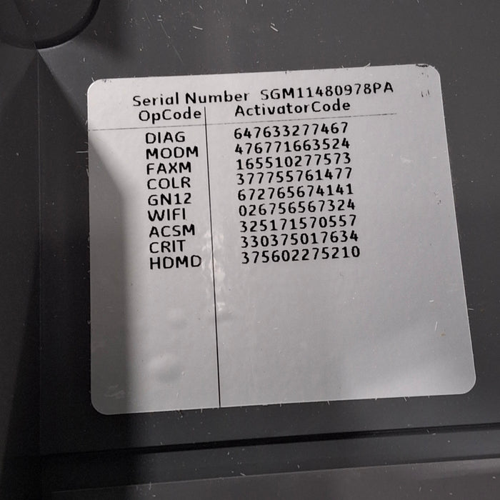 GE Healthcare MAC 5500 HD ECG without CAM Module