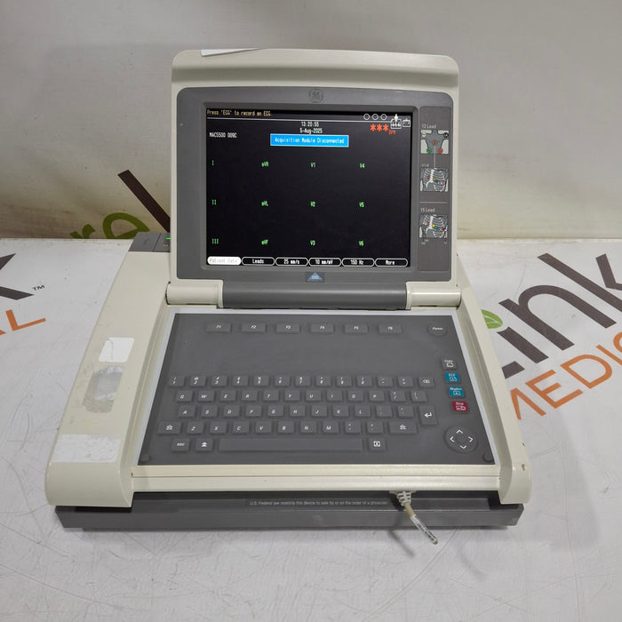 GE Healthcare GE Healthcare MAC 5500 ECG without CAM Module Cardiology reLink Medical