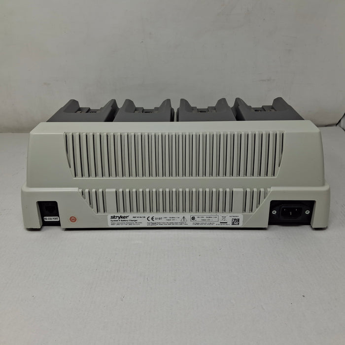 Stryker Stryker System 6 6110-120 Battery Charger Surgical Power Instruments reLink Medical
