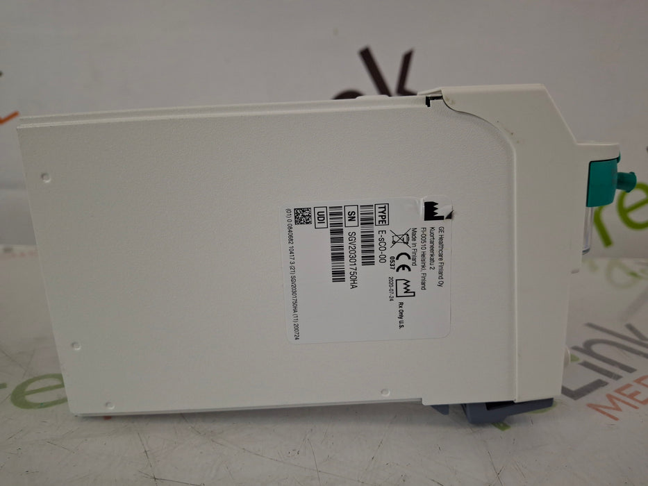 GE Healthcare GE Healthcare E-sCO-00 Respiratory Module Patient Monitors reLink Medical