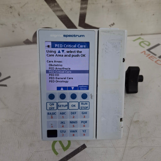 Baxter Baxter Sigma Spectrum 8.01.00 w/o Battery Infusion Pump Infusion Pumps reLink Medical