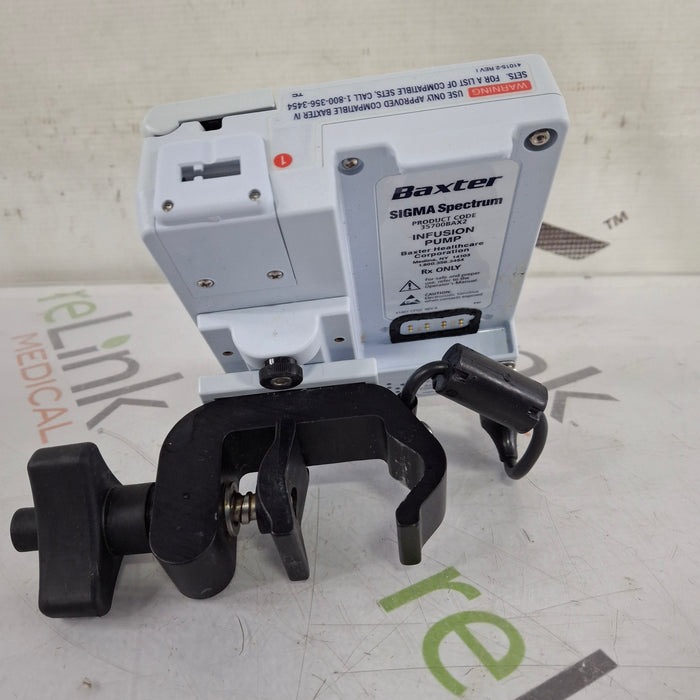 Baxter Baxter Sigma Spectrum 8.01.00 w/o Battery Infusion Pump Infusion Pumps reLink Medical