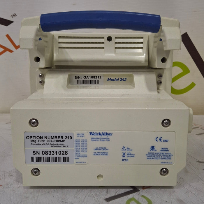 Welch Allyn Propaq CS 242 Vital Signs Monitor